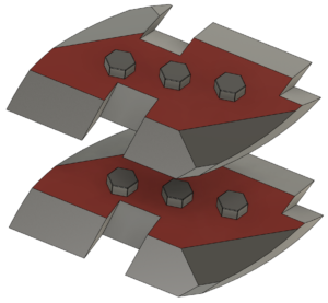 400 mm set zobatih rezil za DF SC600